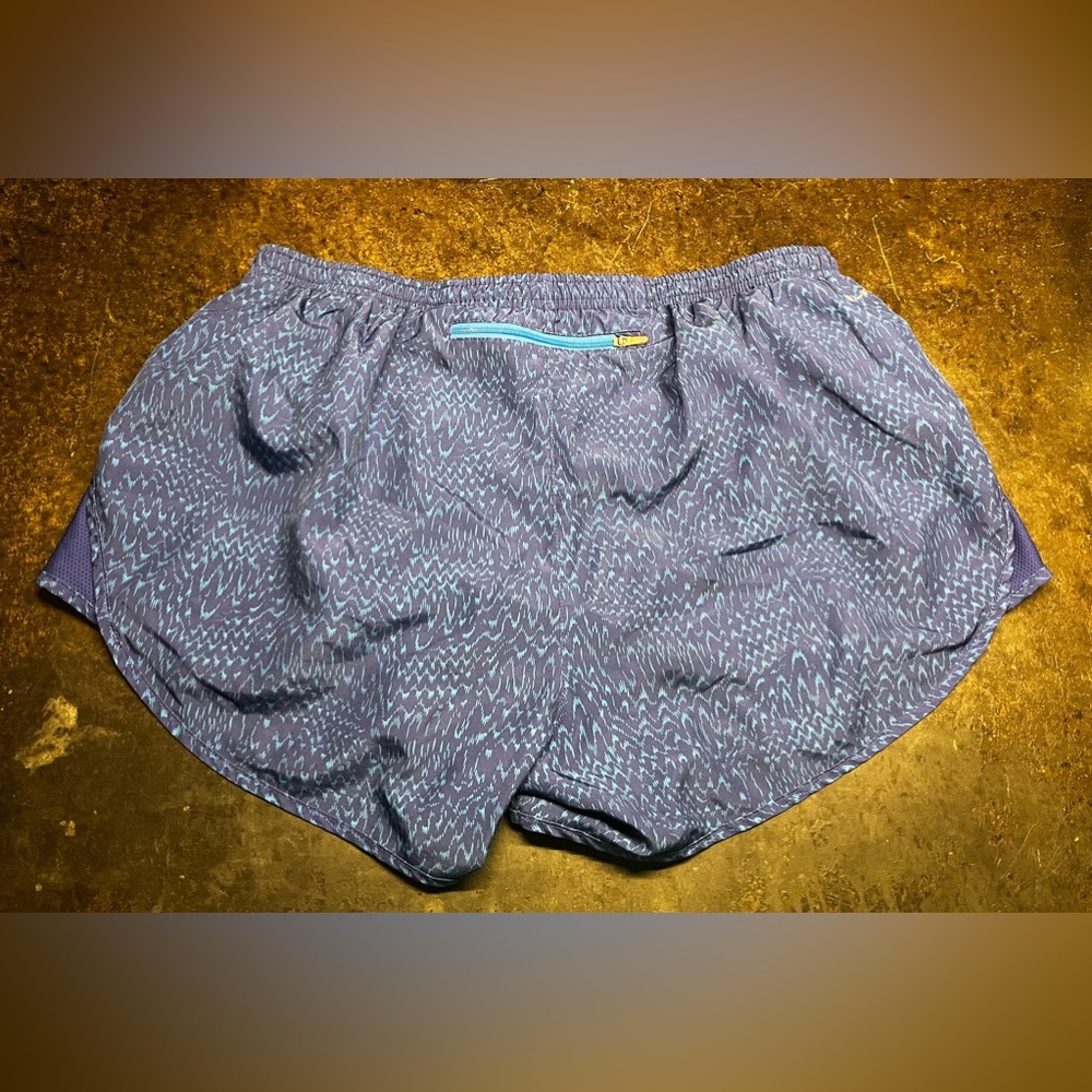 Nike Blue/Lt. Blue Running Shorts, XL - Picture 3 of 9